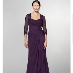 Azazie Camilla Purple Mother of the Bride Dress